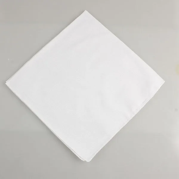 100% Cotton Plain Bandanas 22”x22”