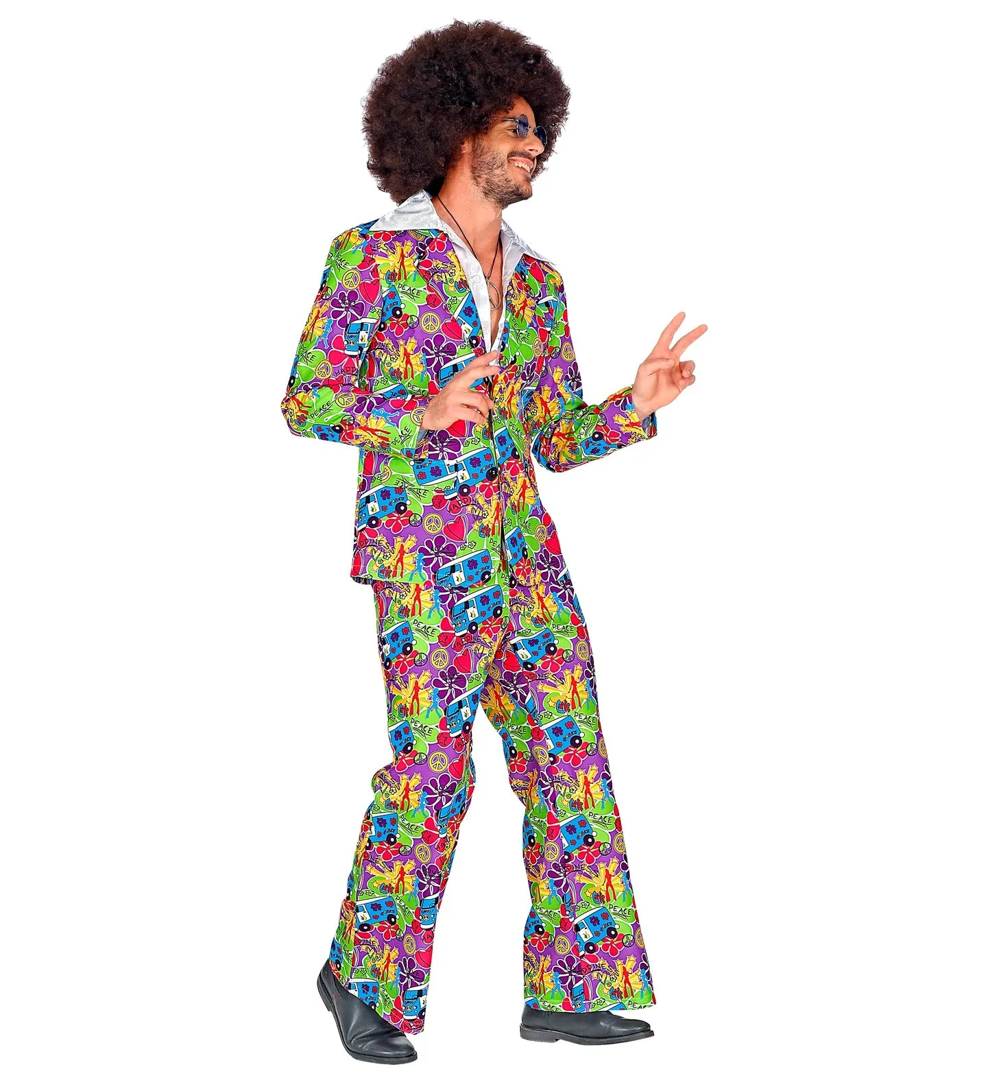 60's Peace Hippie Suit Costume