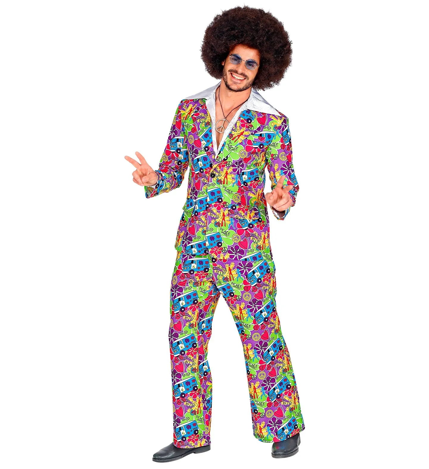 60's Peace Hippie Suit Costume