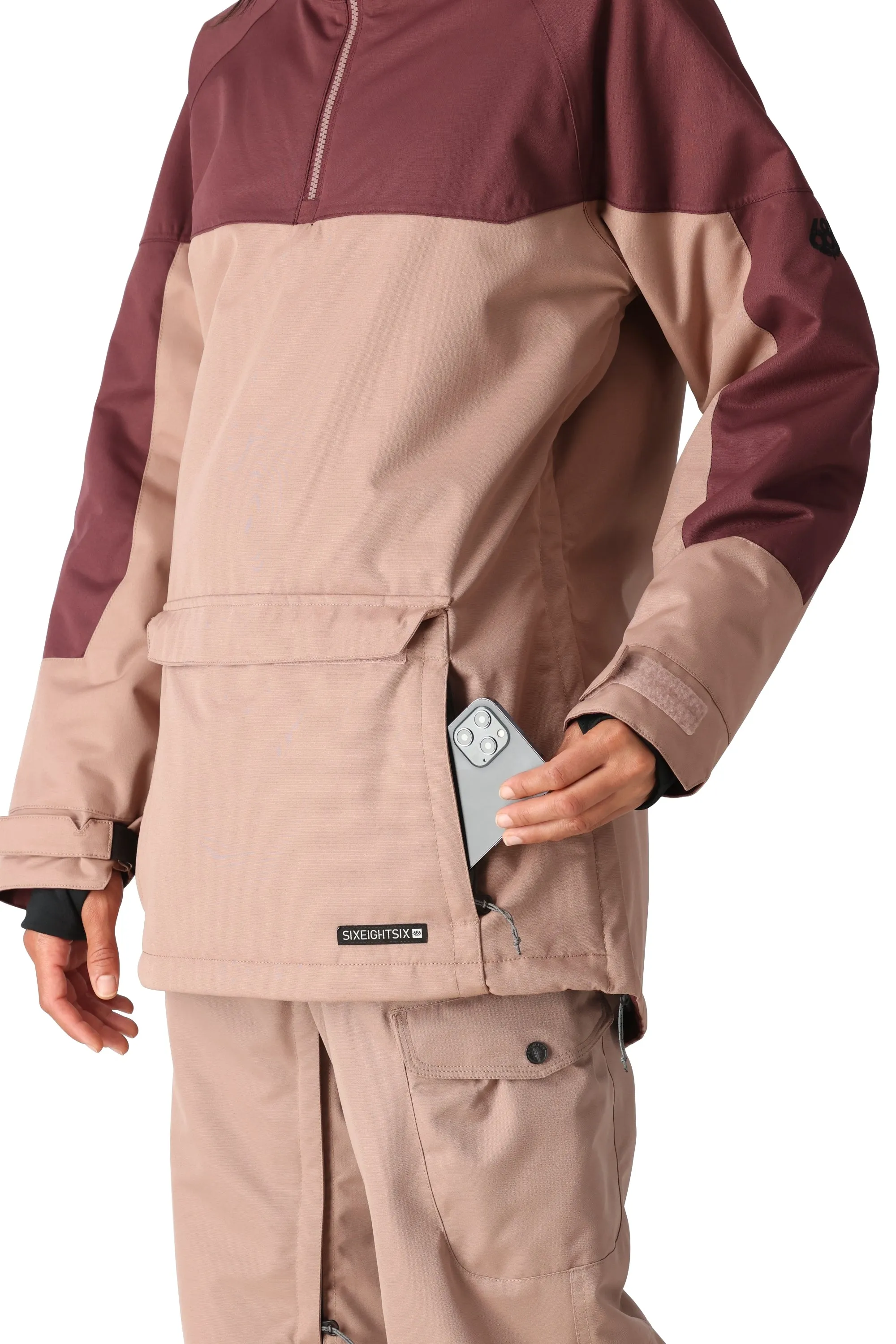 686 Women's Upton Insulated Anorak Jacket 2025