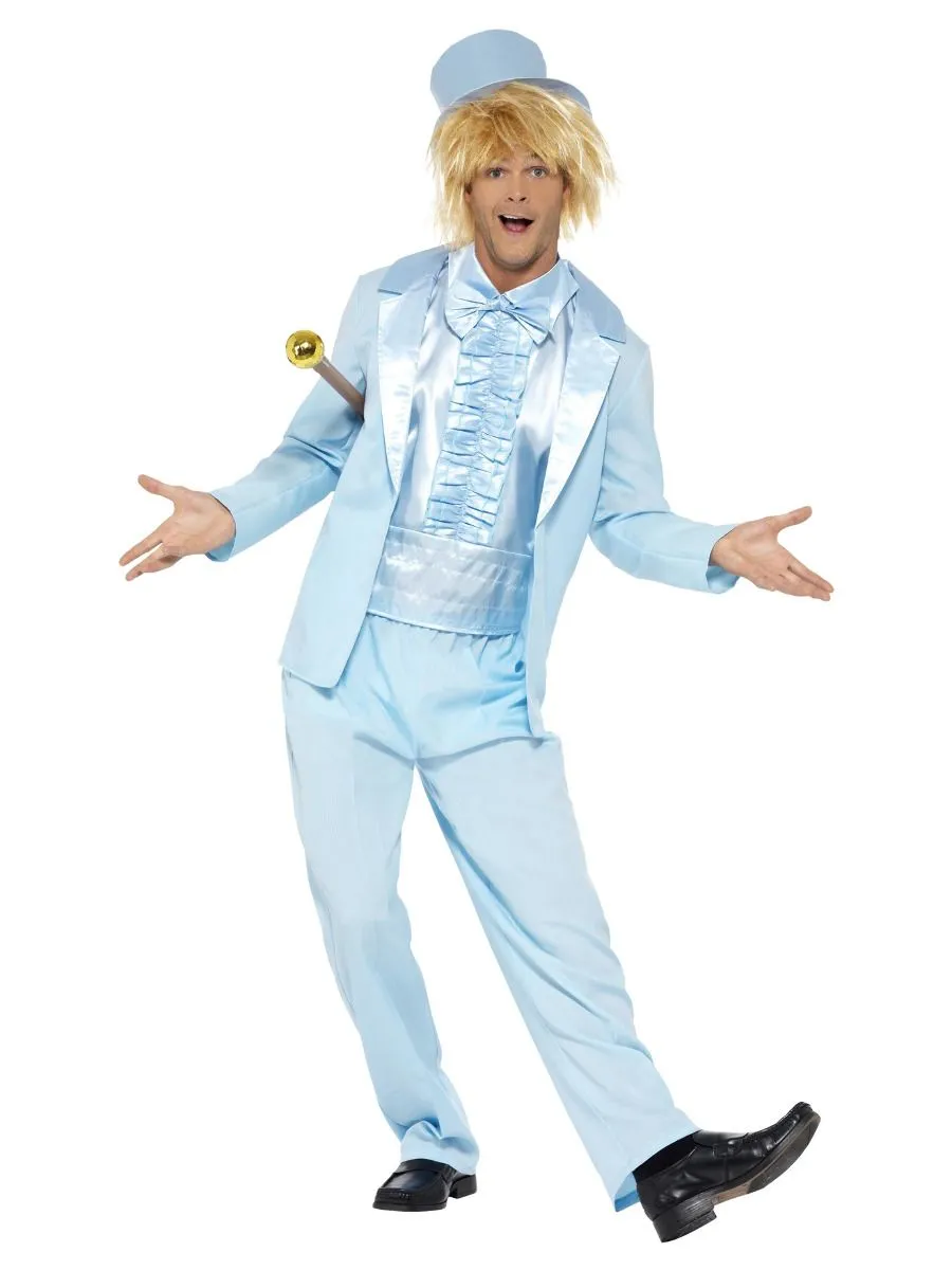 90s Stupid Tuxedo Harry Dumb and Dumber Costume Adult Blue