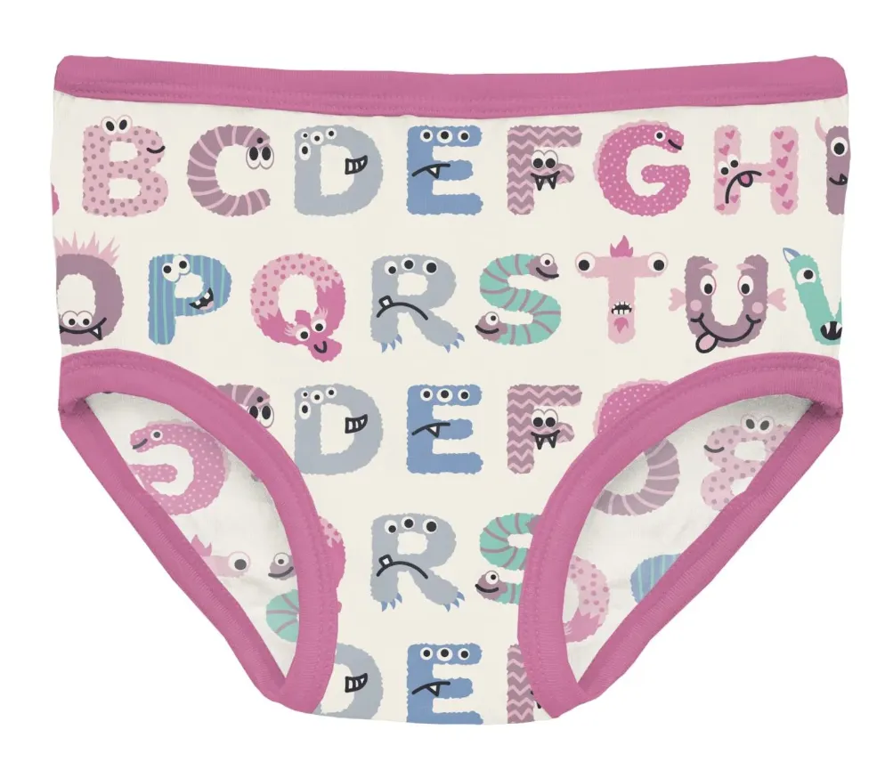 ABC Monsters Girls Underwear