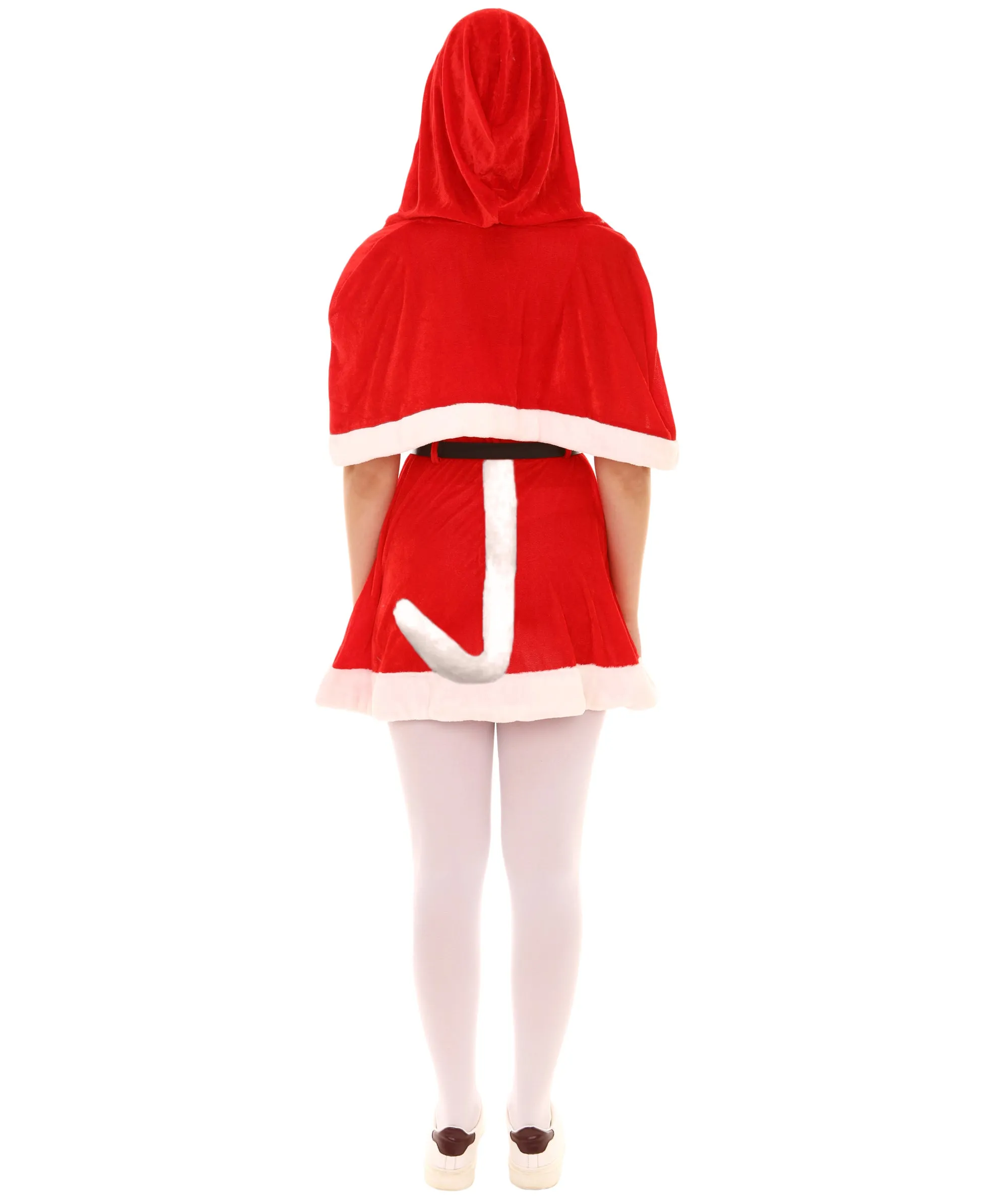 Adult Women's Sexy Mrs. Claus Xmas Costume |  Red Halloween Costume