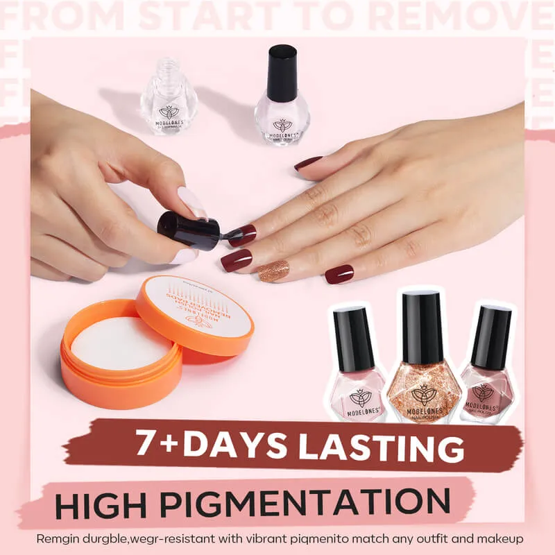 Autumn Temptation - 3 Colors Mini Starter Nail Polish Kit 5ml