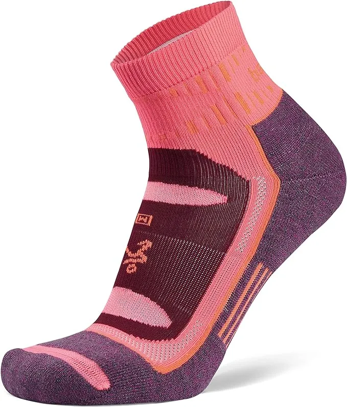 Balega Blister Resist Quarter Sock Pink/Wildberry