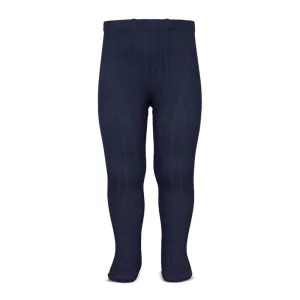 Basic Rib Tights (Marine Blue)