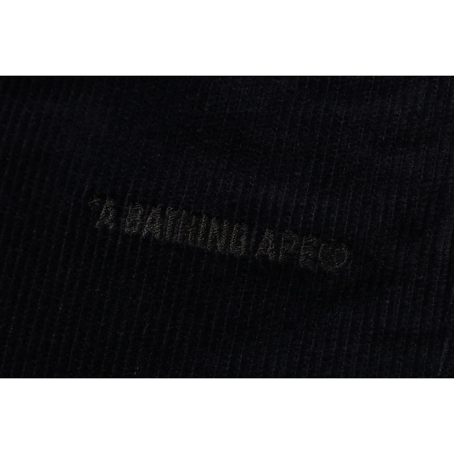 BATHING APE CORDUROY RELAXED FIT PANTS MENS