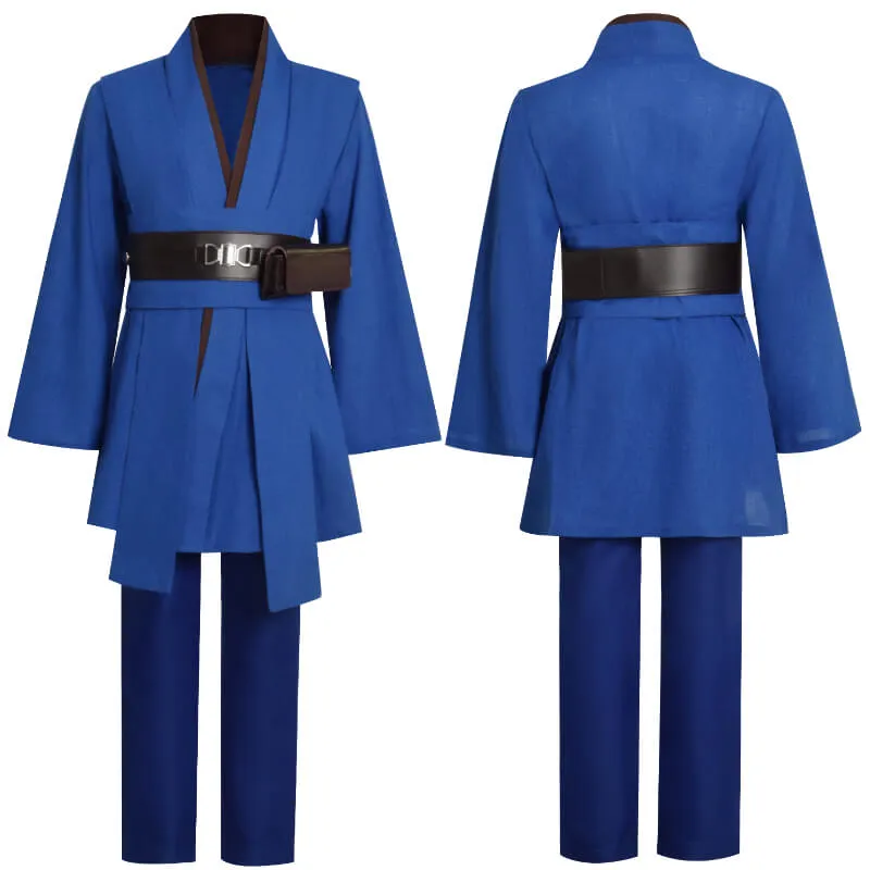 BEcostume Blue Kids Anakin Tunic Star Wars Jedi Survivor Anakin Skywalker Halloween Outfit