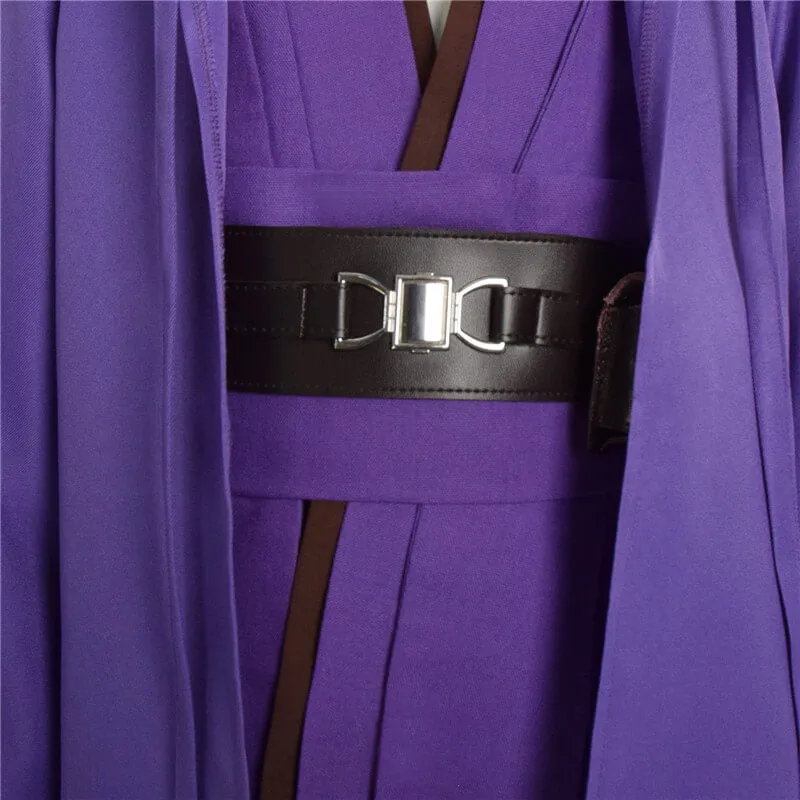 BEcostume Purple Kids Anakin Tunic Star Wars Jedi Robe Skywalker Halloween Carnival Suit