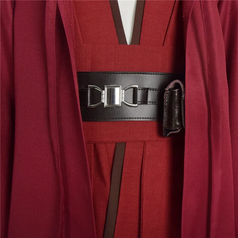 BEcostume Red Kids Anakin Tunic Star Wars Jedi Survivor Anakin Skywalker Robe Outfit