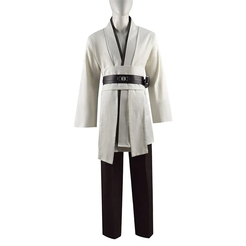 Becostume Star Wars Jedi Tunic Cosplay Costume Adult Hooded Robe Uniform Halloween Suit