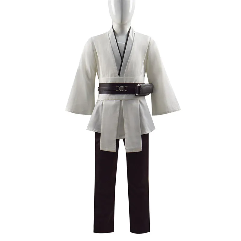 Becostume Star Wars Jedi Tunic Cosplay Costume Kids Robe Uniform Halloween Celebration Suit