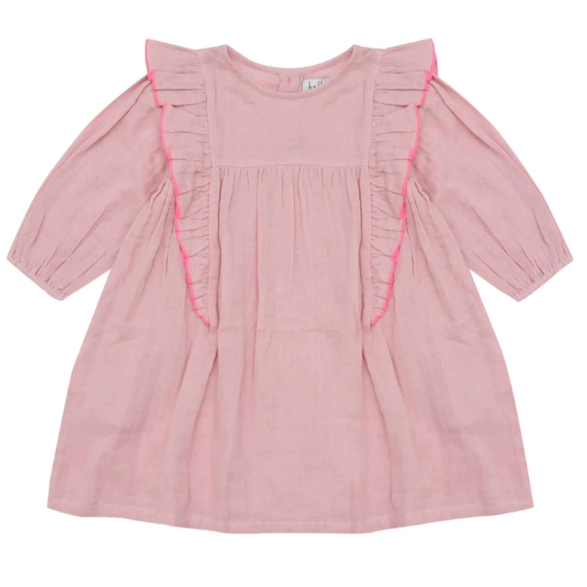 Bella   Lace - Agatha Dress - Pink Lady Apple