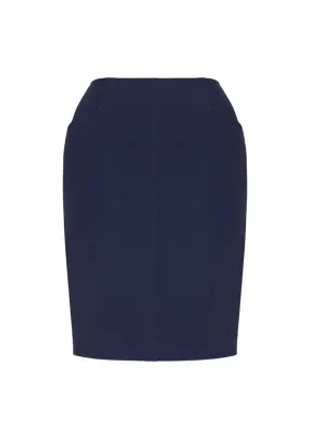 Biz Corporates Womens Bandless Pencil Skirt 20717