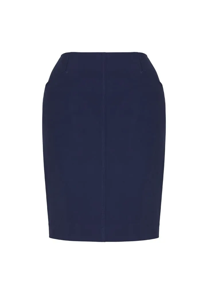 Biz Corporates Womens Bandless Pencil Skirt 20717