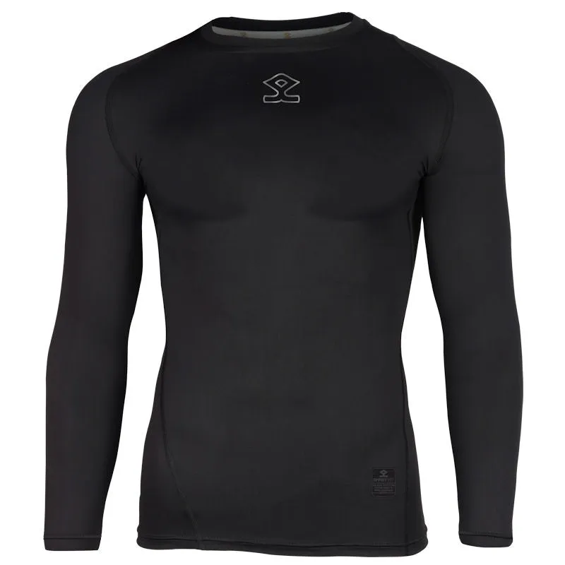 BLACK SHREY INTENSE BASE LAYER LONG SLEEVE TOP