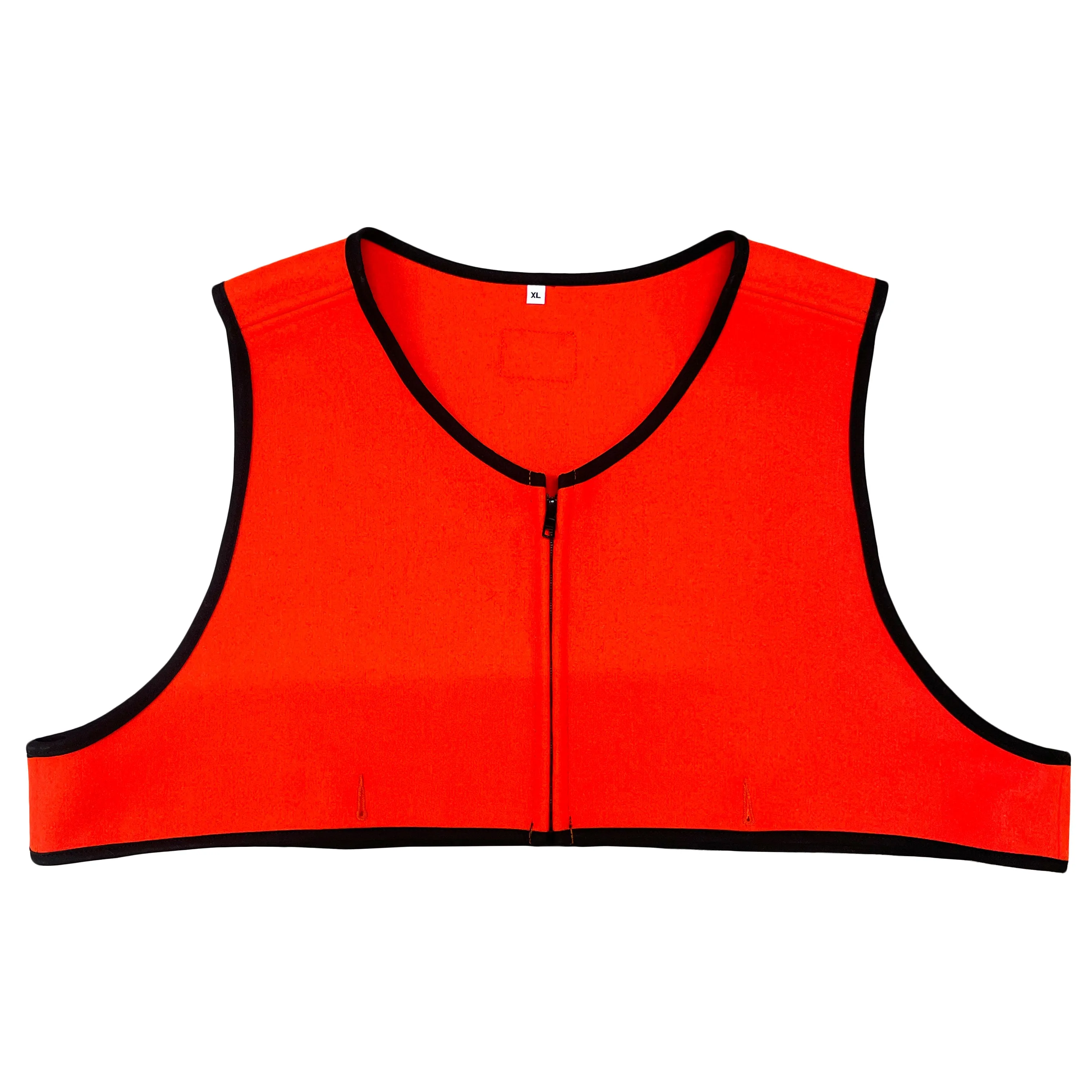 Blaze Orange Wool Cape