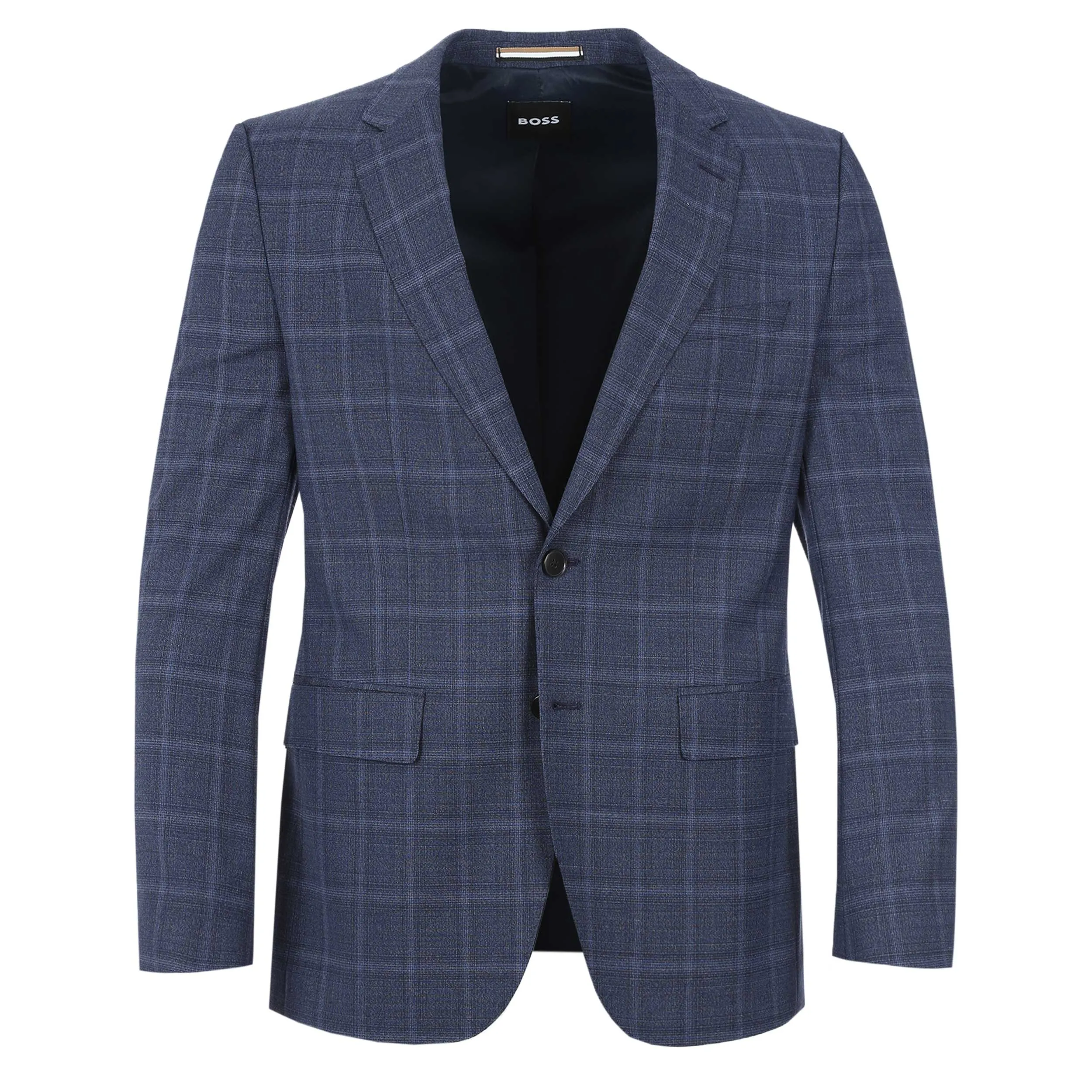 BOSS H Jasper MM C 224 Jacket in Navy Check