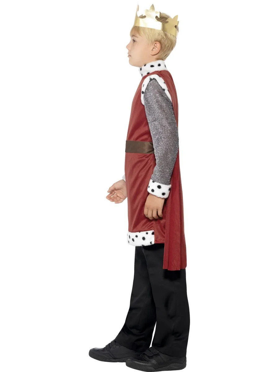 Boys King Arthur Medieval Historic Nativity Costume