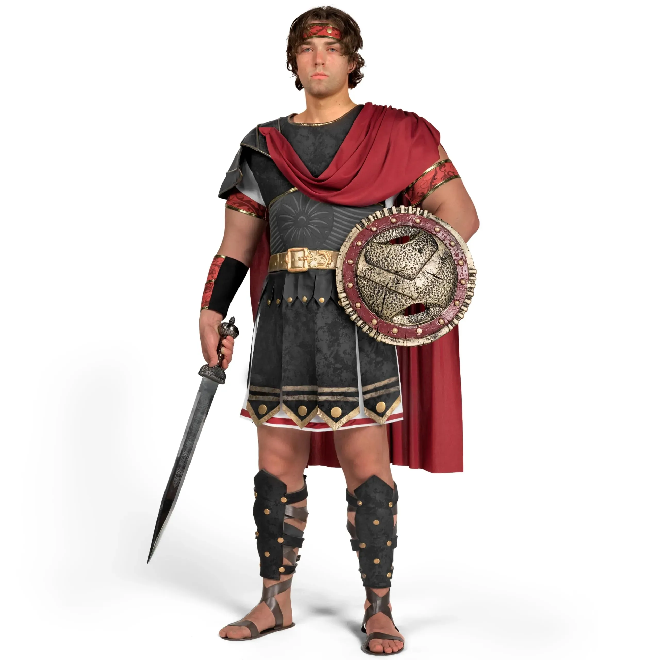 Brave Men Roman Gladiator Costume Set