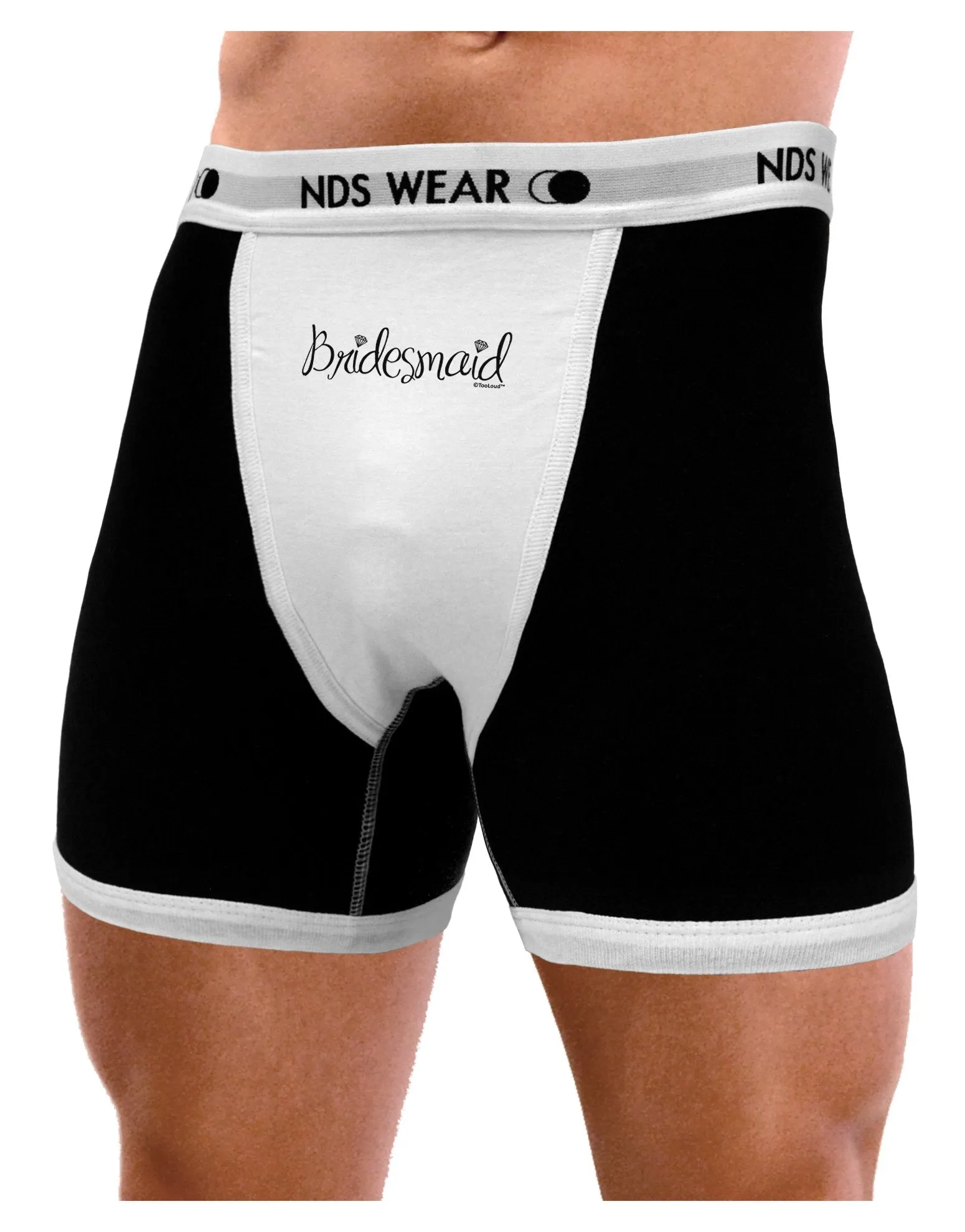 Bridesmaid Design - Diamonds Mens Boxer Brief Underwear