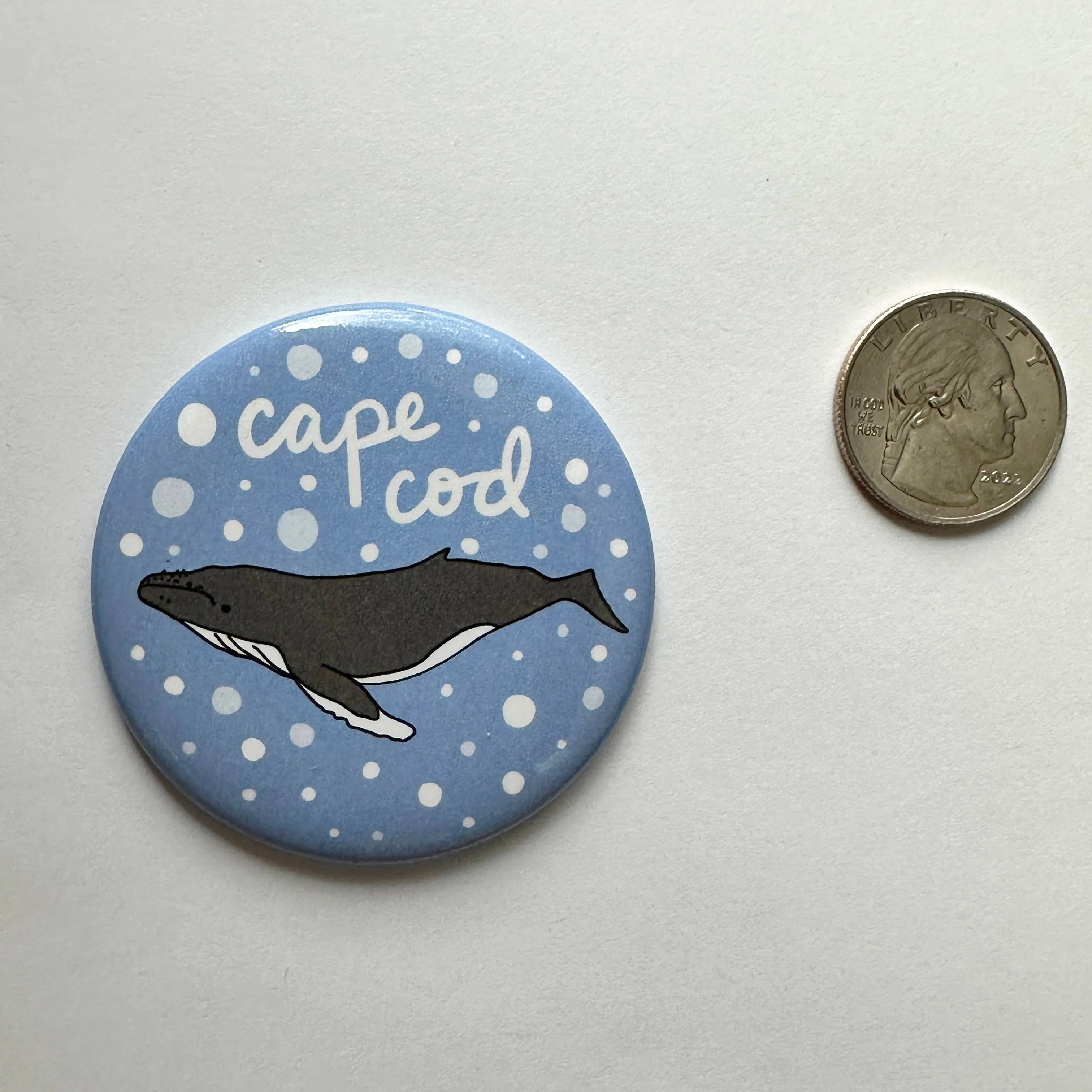 Cape Cod Humpback Whale Magnet Massachusetts MA Souvenir