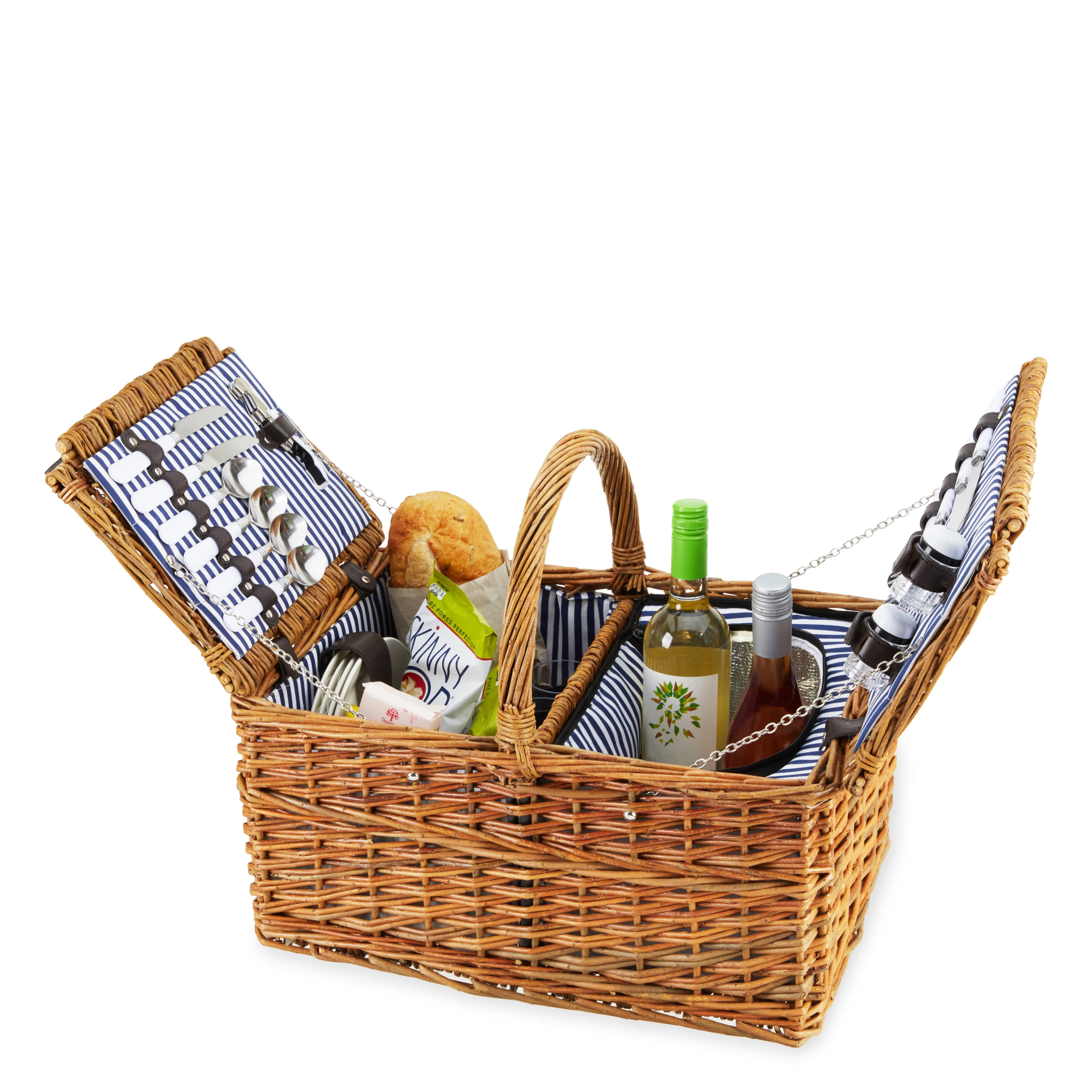 Cape Cod Wicker Picnic Basket