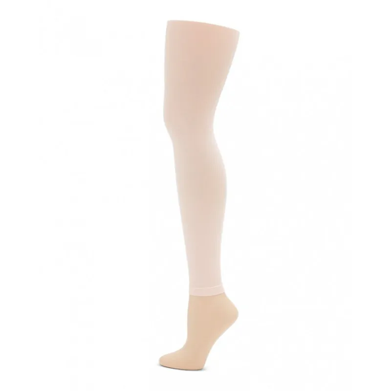 Capezio Ultra Soft Self Knit Waistband Toddler's Footless Tights