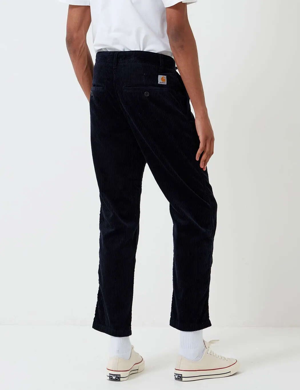 Carhartt-WIP Menson Pant (Corduroy) - Dark Navy Blue