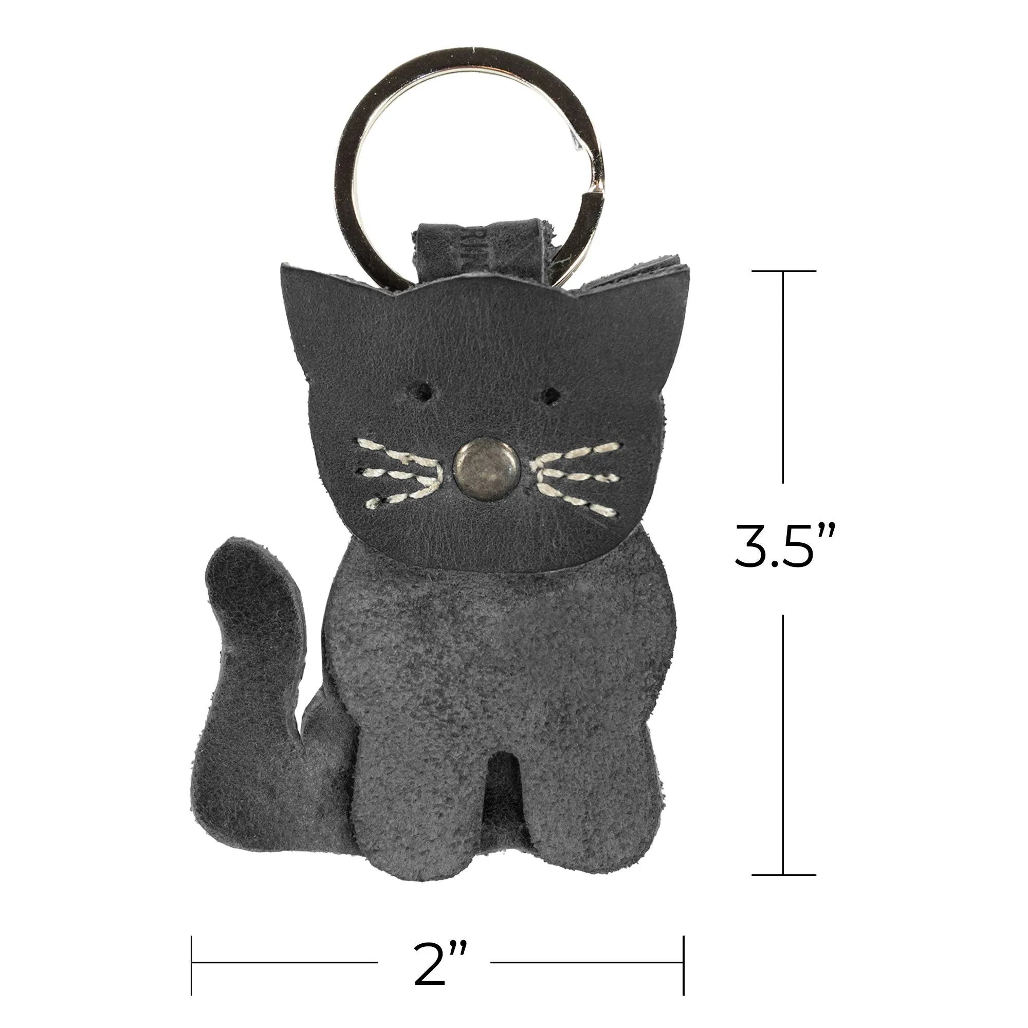 Cat Layered Keychain