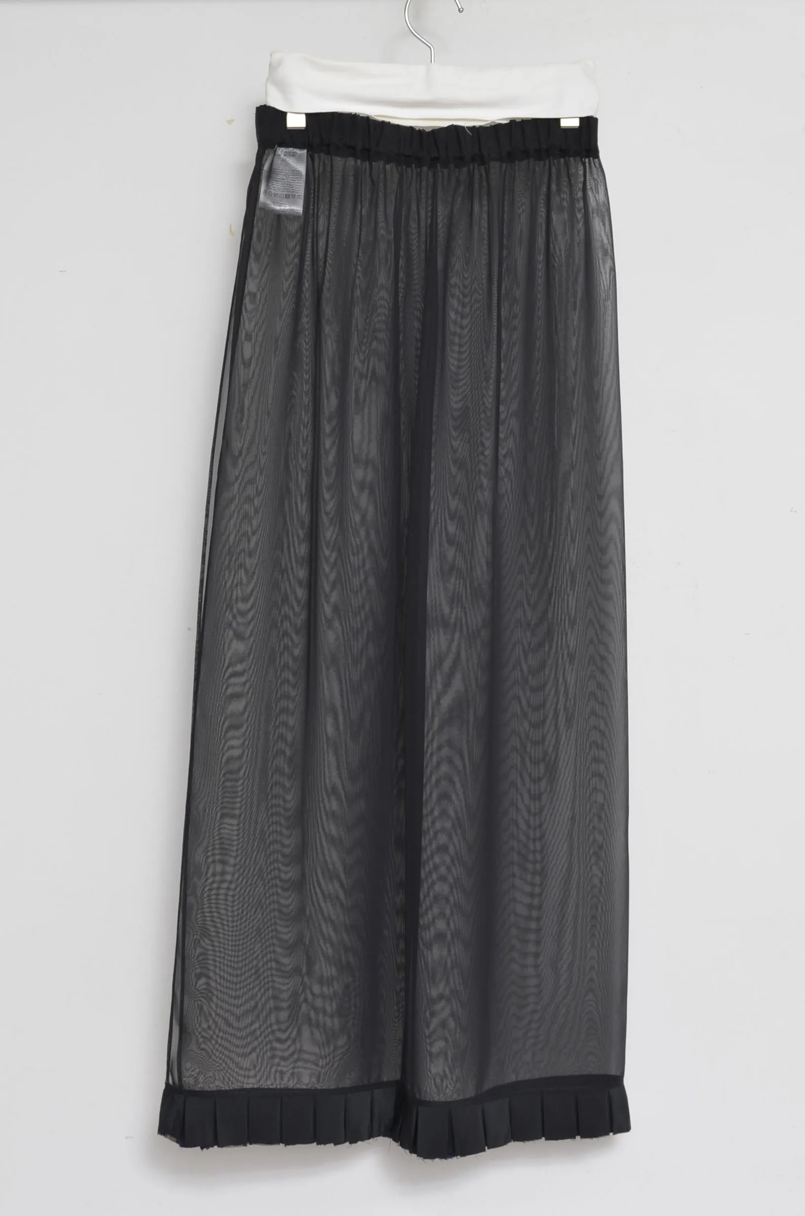 CHIFFON LONG SK 01/BLK