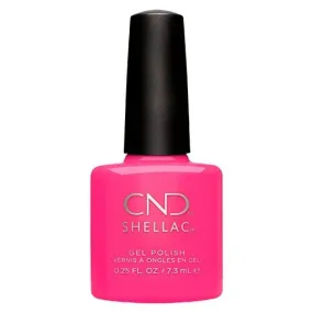 CND - Shellac Hot Pop Pink (0.25 oz)