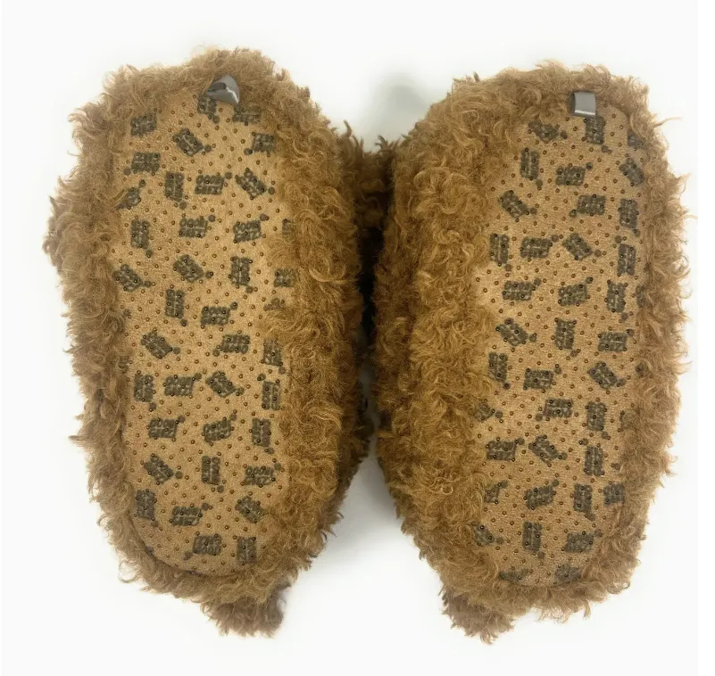 Coco The Doodle Plush Non-Slip Slippers Small 5-6