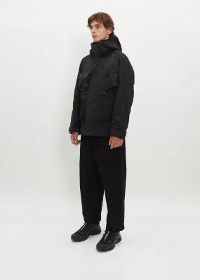 Cotton Nylon Ripstop x Nylon Canvas Parka