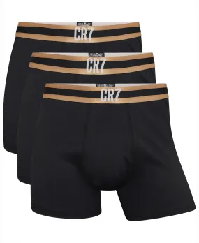 CR7 Men's 3-Pack Cotton Blend Trunks