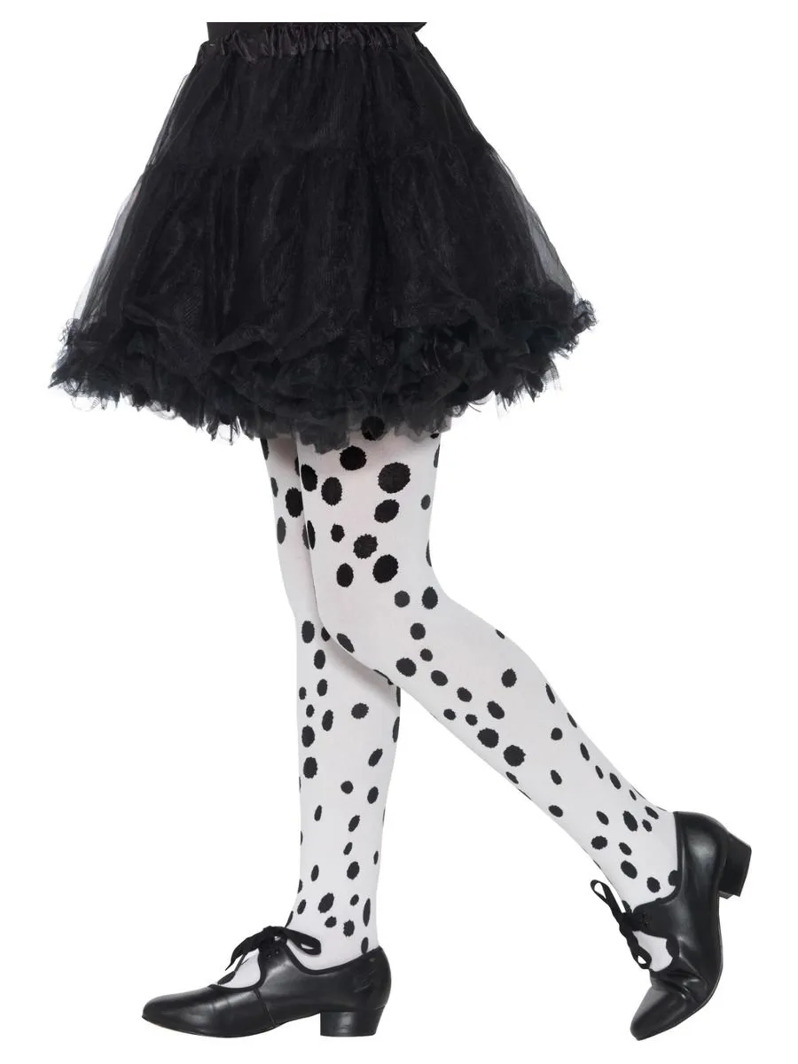 Dalmatian Print Tights