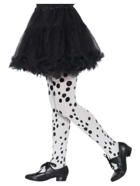 Dalmatian Print Tights