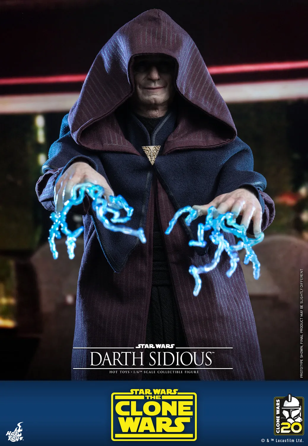 Darth Sidious 1/6 Scale Figure by Hot Toys