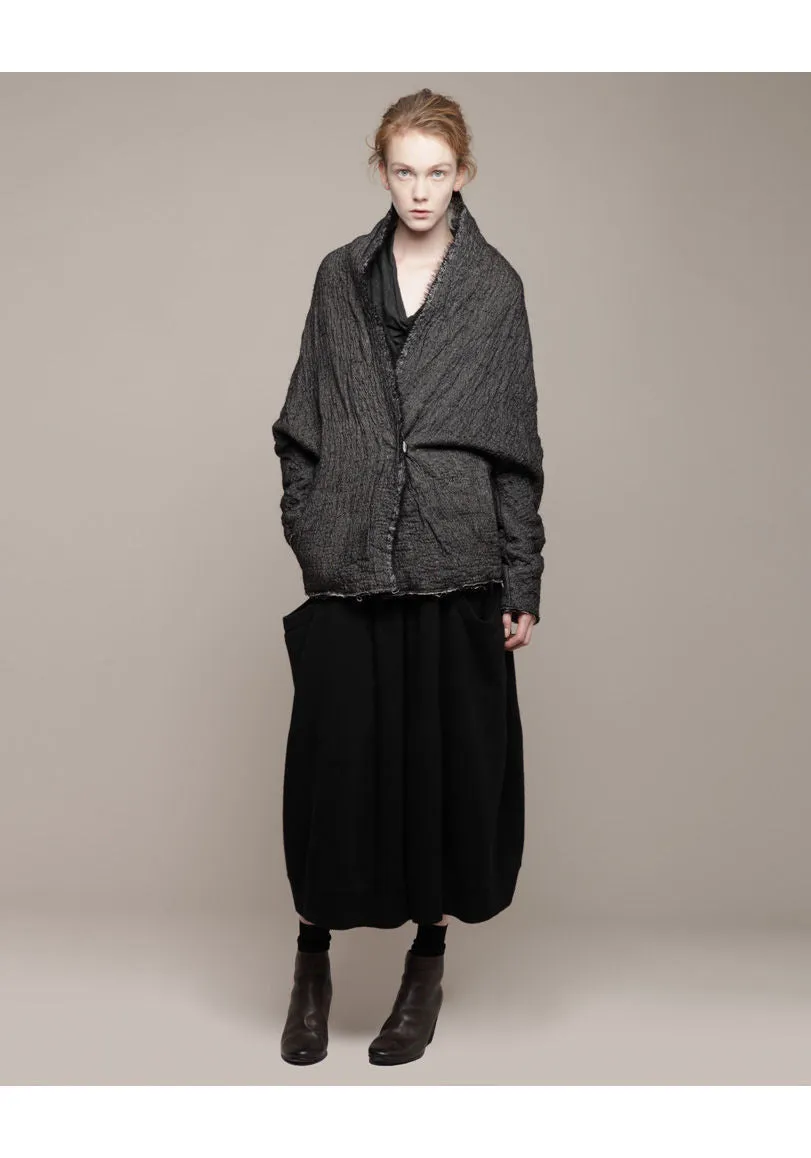 Double Layered Batwing Coat