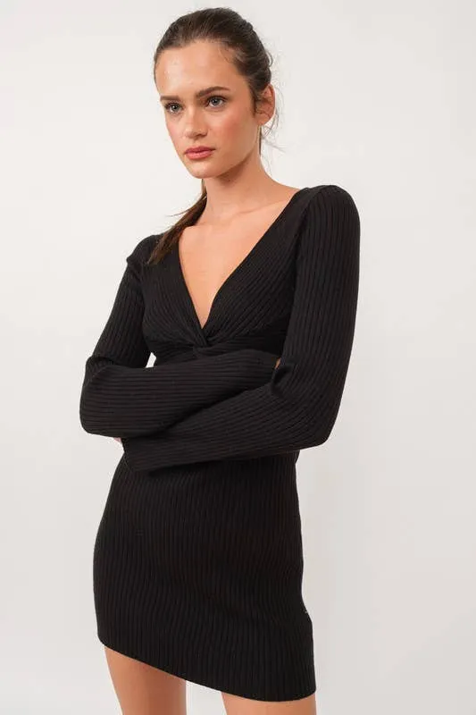 Elliana Knit Mini Dress