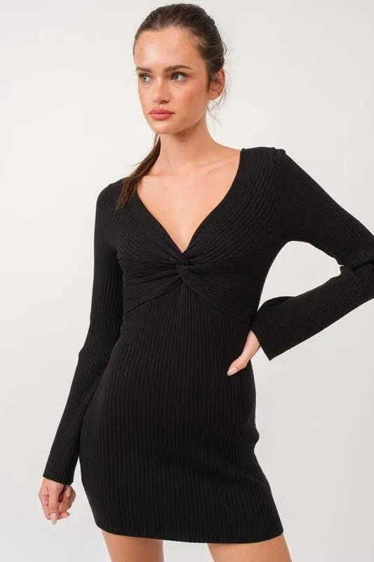 Elliana Knit Mini Dress