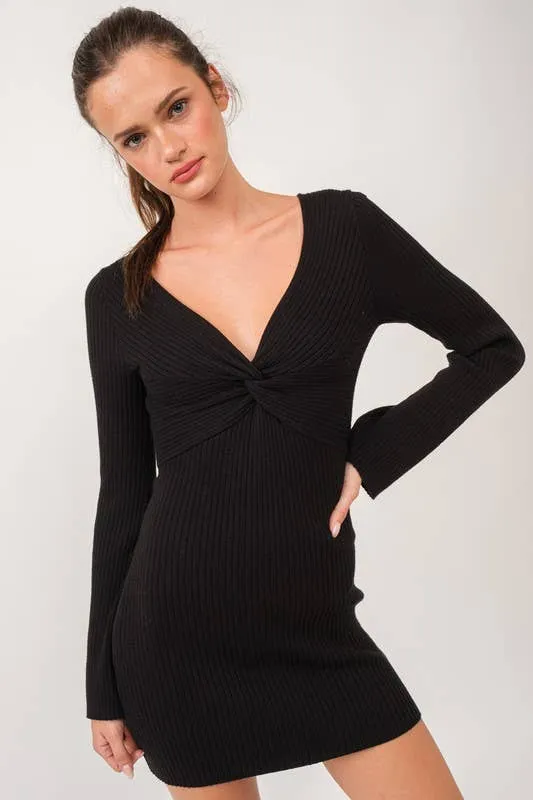 Elliana Knit Mini Dress