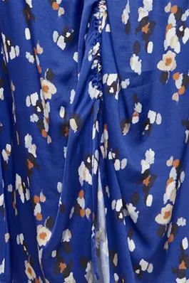 Emilia Skirt - Blue Flower Print