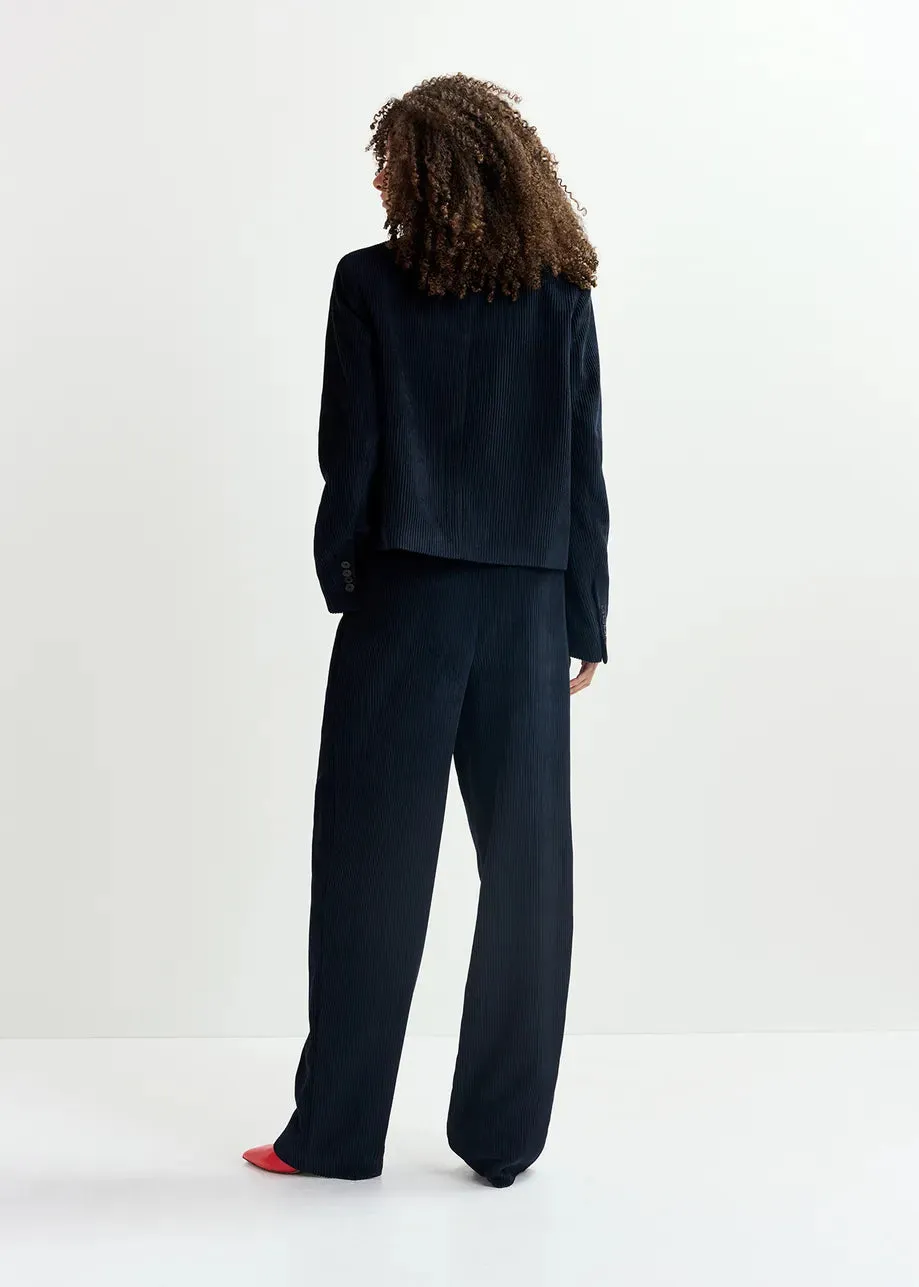 ESSENTIEL Navy Corduroy Trousers