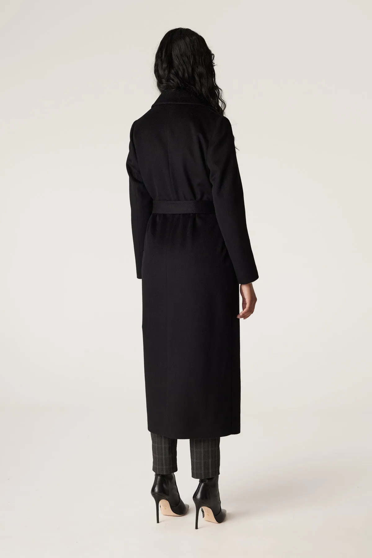 Evans Wool Coat - Black