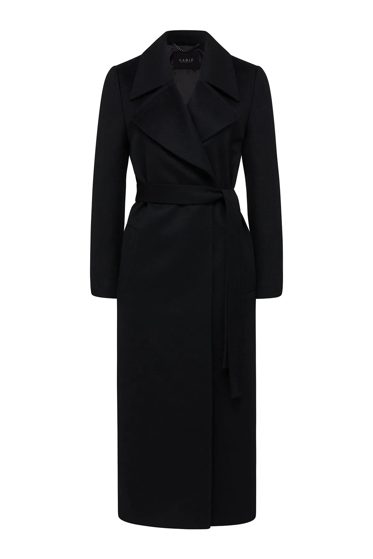 Evans Wool Coat - Black