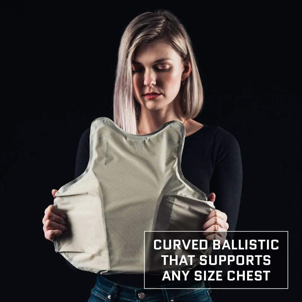 Female Concealable Armor Vest - Level IIIA