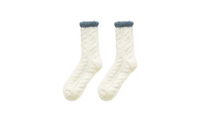 Fleece extra thick sleeping socks