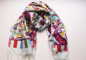 Floral Print Fashion Women's Summer Scarf