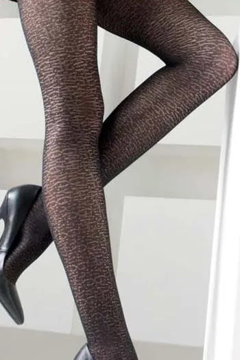 Franzoni Ermitage Reptile Patterned Opaque Tights